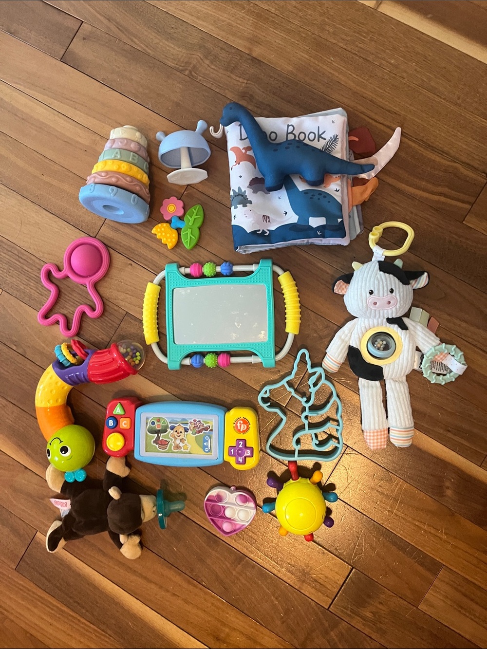Assorted infant Toys Variety Pack bundle- lot Multicolor Play Set